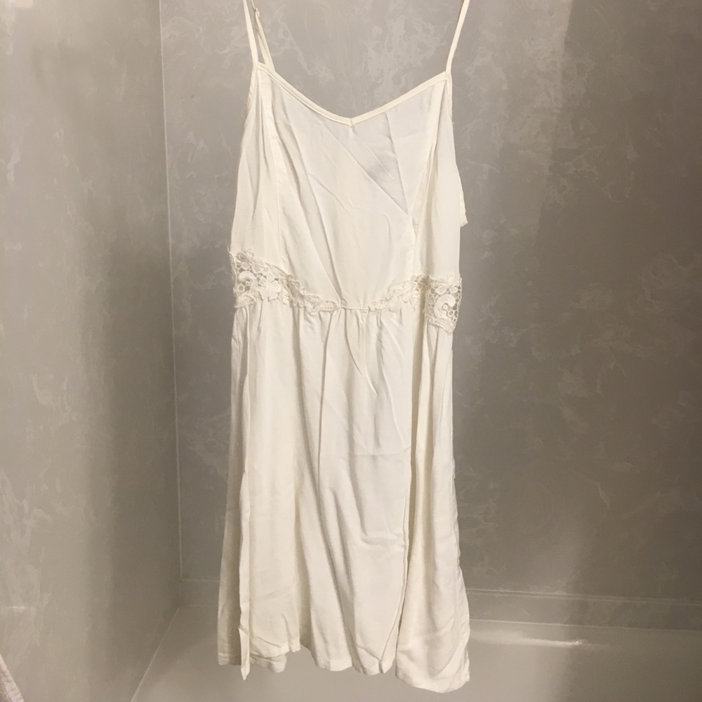 White Lace Minidress